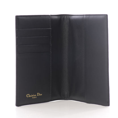 Christian Dior Calfskin Oblique Passport Holder Blue 4 of 7