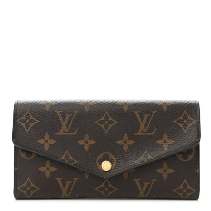 Louis Vuitton Monogram Sarah Wallet NM 1 of 8