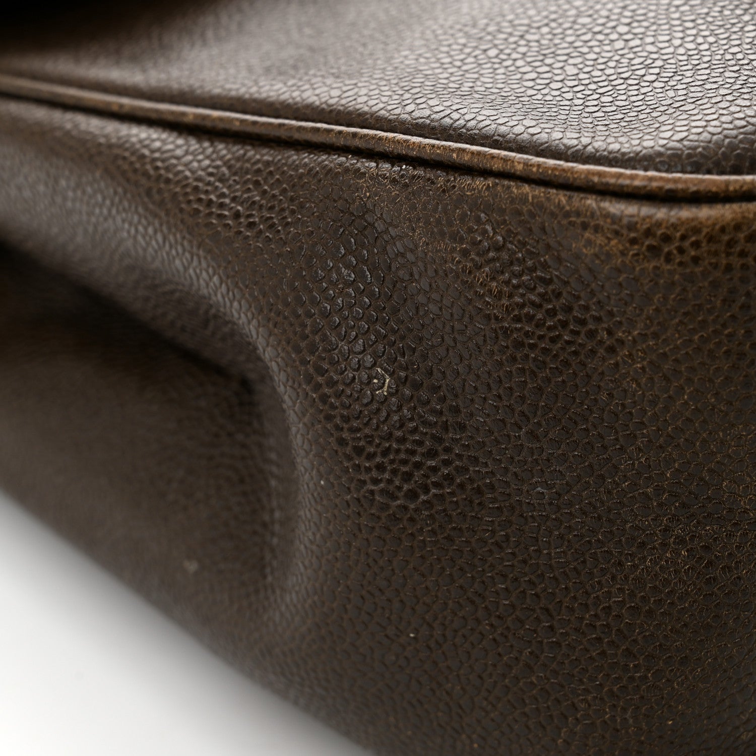 Chanel Caviar CC Backpack Brown 11 of 14