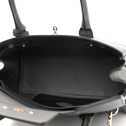 Mulberry Classic Grain Small Bayswater Satchel Mole Grey 5 of 10