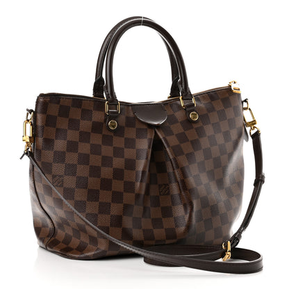 Louis Vuitton Damier Ebene Siena MM 3 of 9