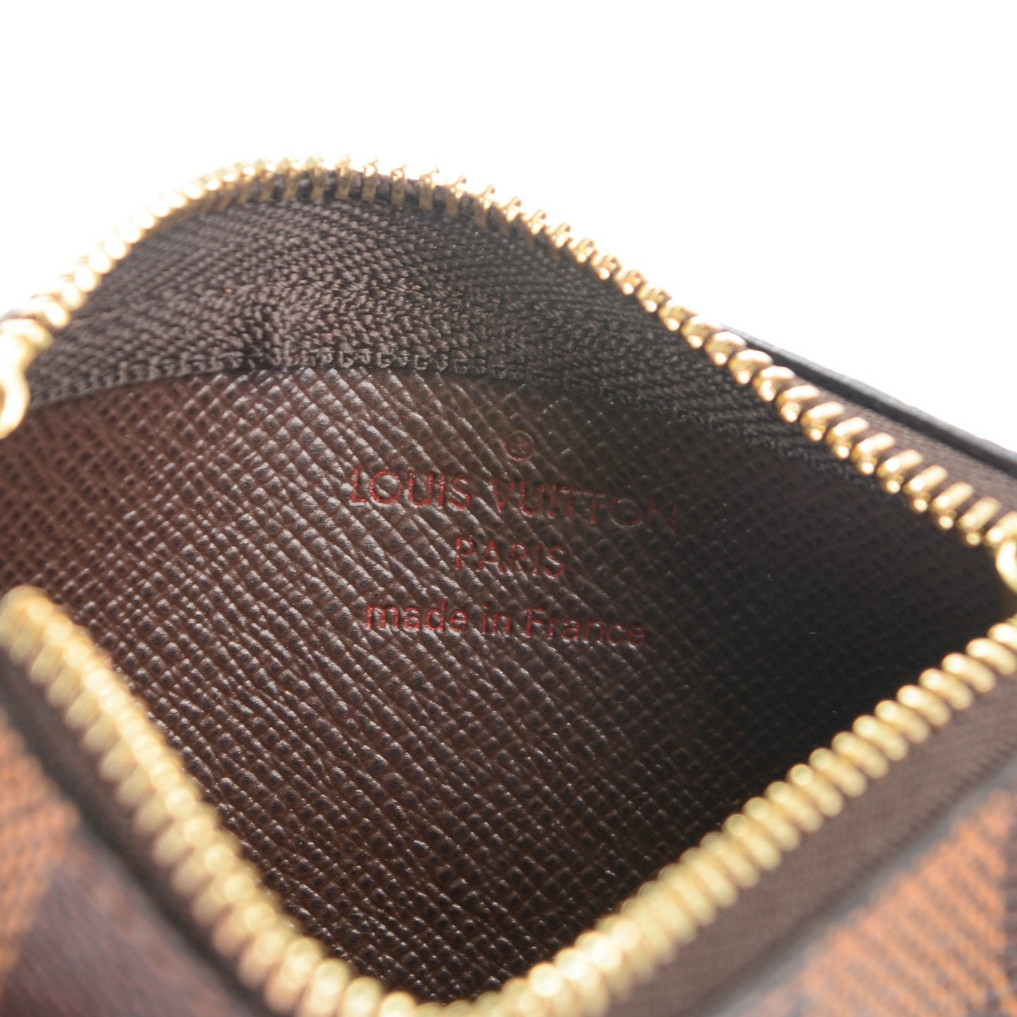 Damier Ebene Key Pouch