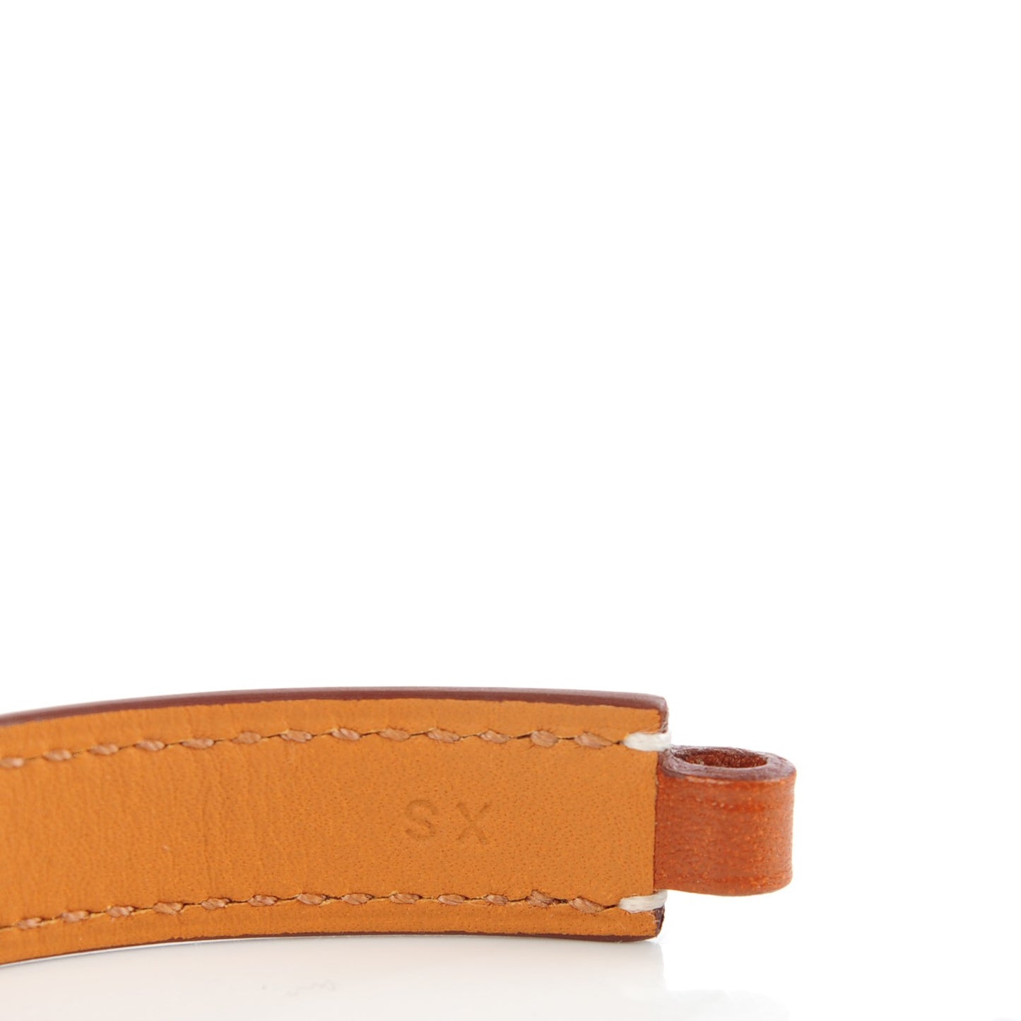 Barenia Rivale Double Tour XS Bracelet Fauve