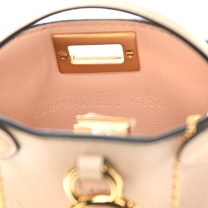 Fendi Nappa Sigma Pico Peekaboo Charm Poudre 7 of 7
