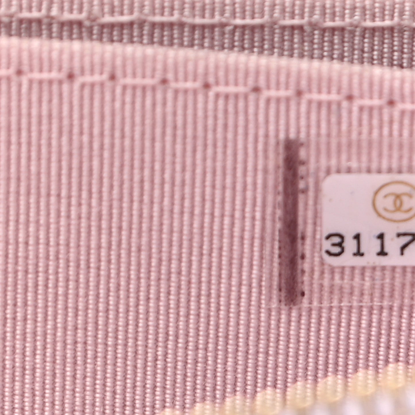 Caviar Quilted Zip Coin Purse Light Pink