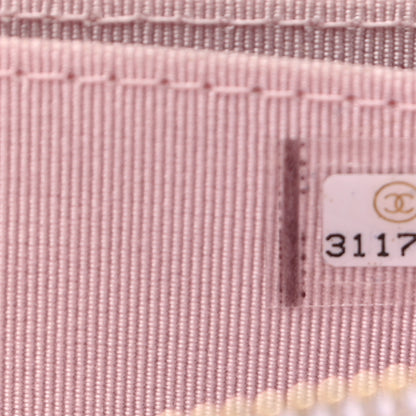 Chanel Caviar Quilted Zip Coin Purse Light Pink 7 of 8
