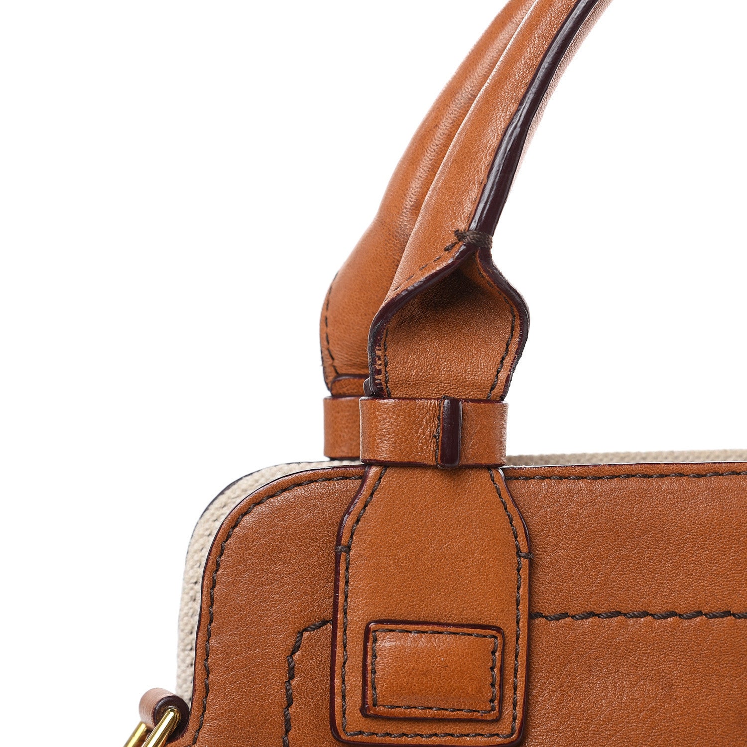 Chloe Calfskin Shoulder Bag Brown 10 of 20