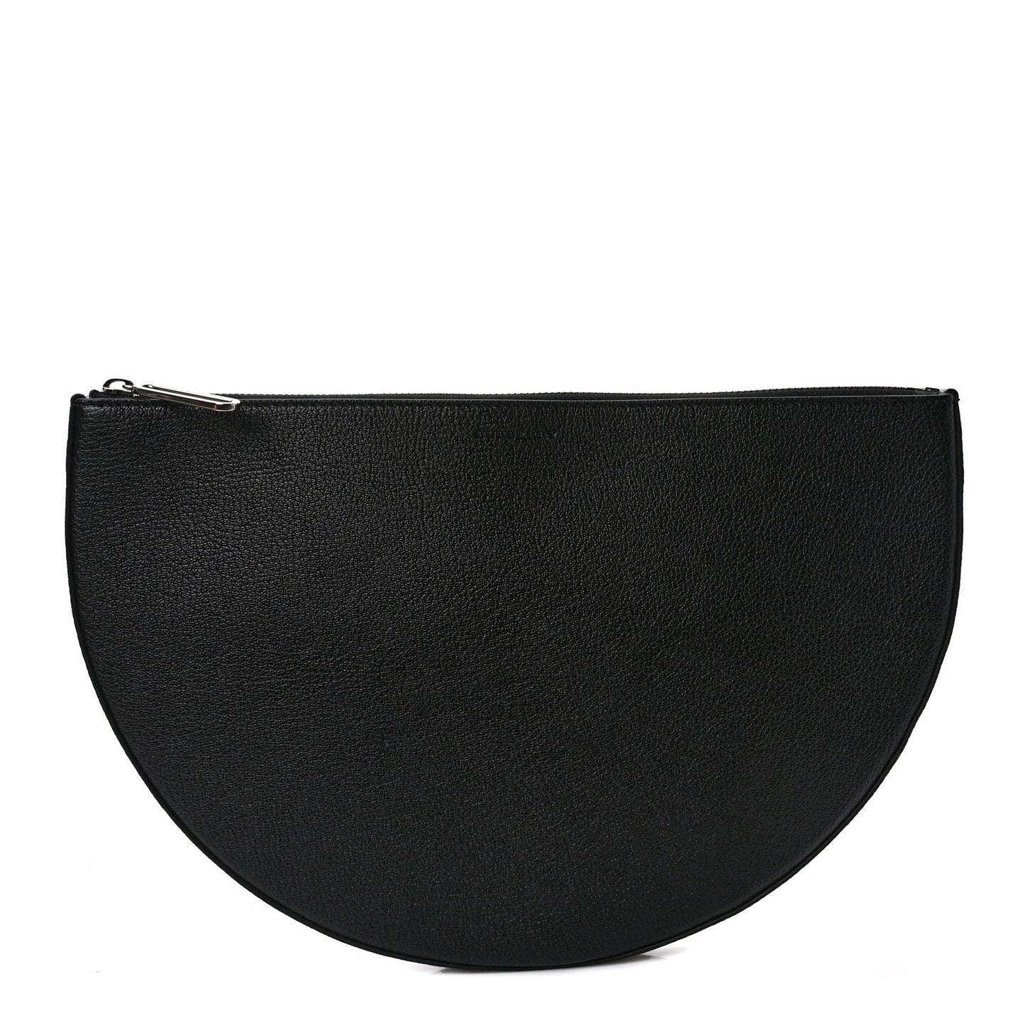 Goatskin D Ring Portland Clutch Black
