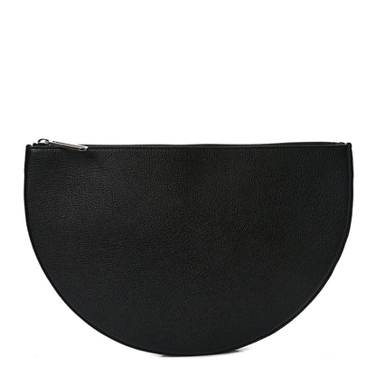 Burberry Goatskin D Ring Portland Clutch Black 1 of 6
