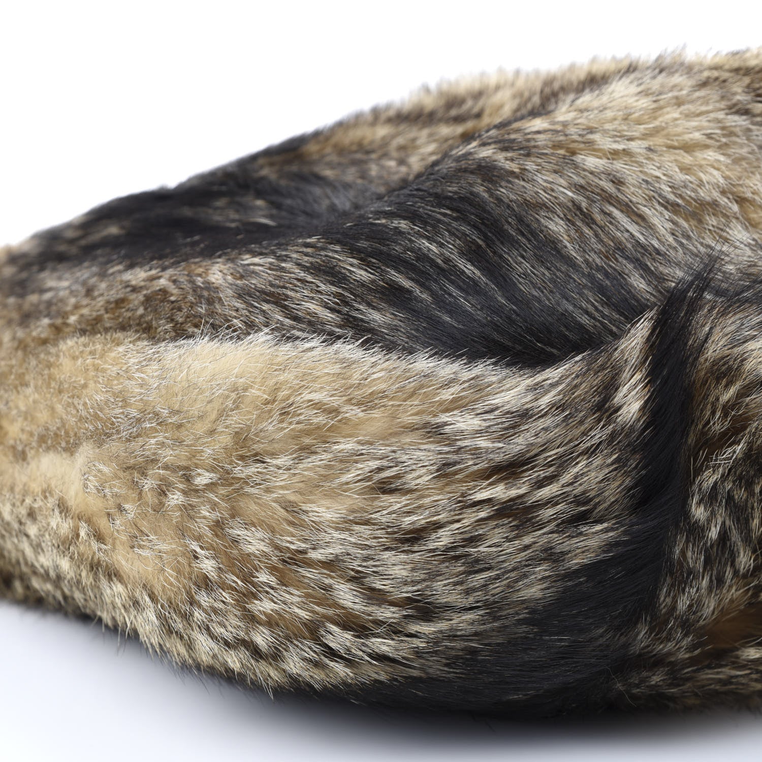 Prada Fox Fur Hobo Naturale 6 of 9