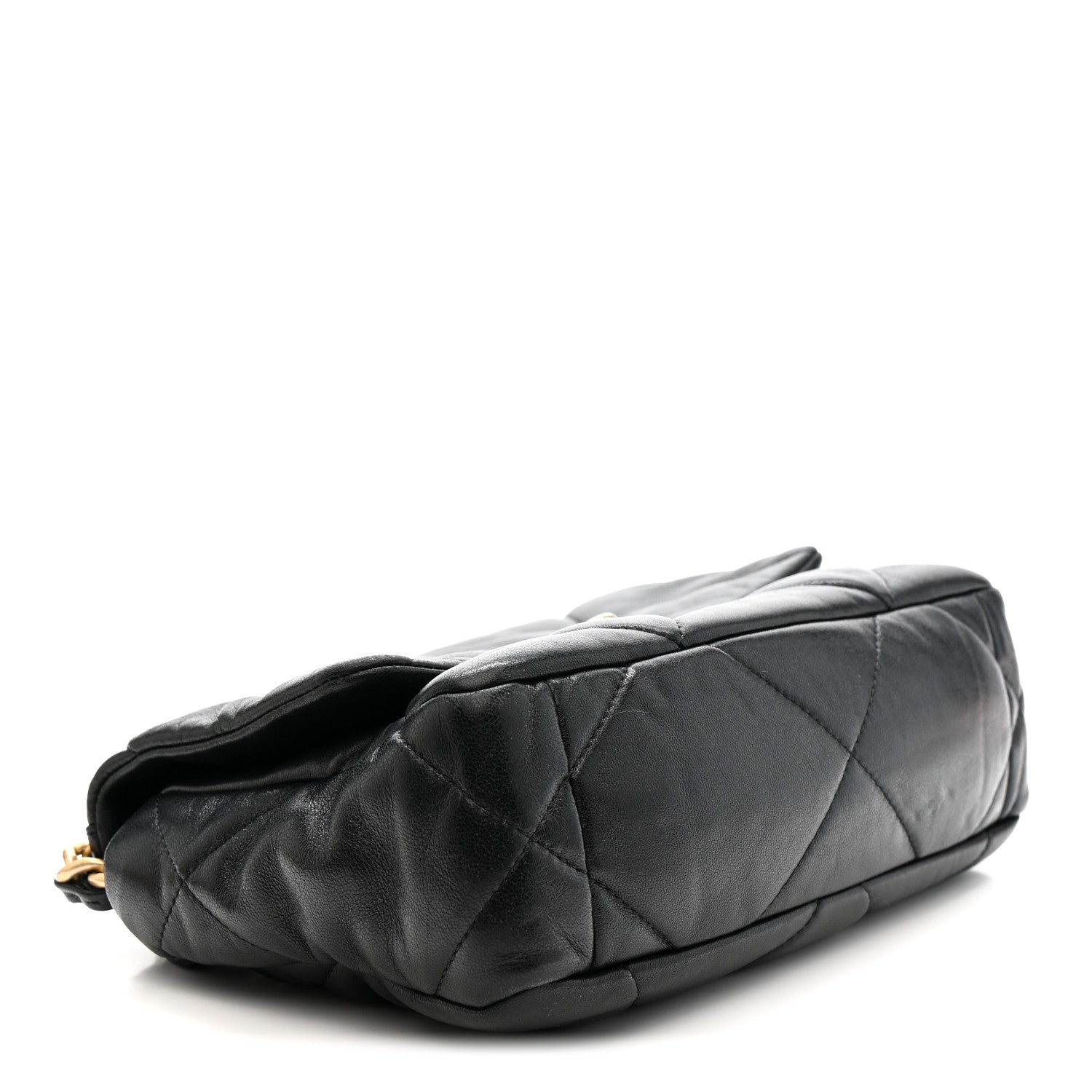 Chanel Lambskin Quilted Medium Chanel 19 Flap Black 4 of 10