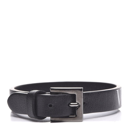 Valentino Garavani Vitello VLTN Bracelet Black 1 of 5