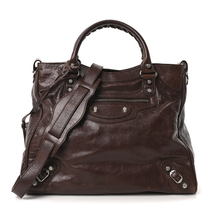 Balenciaga Agneau Giant 12 Silver Hardware Velo Cigare Fonce 1 of 11