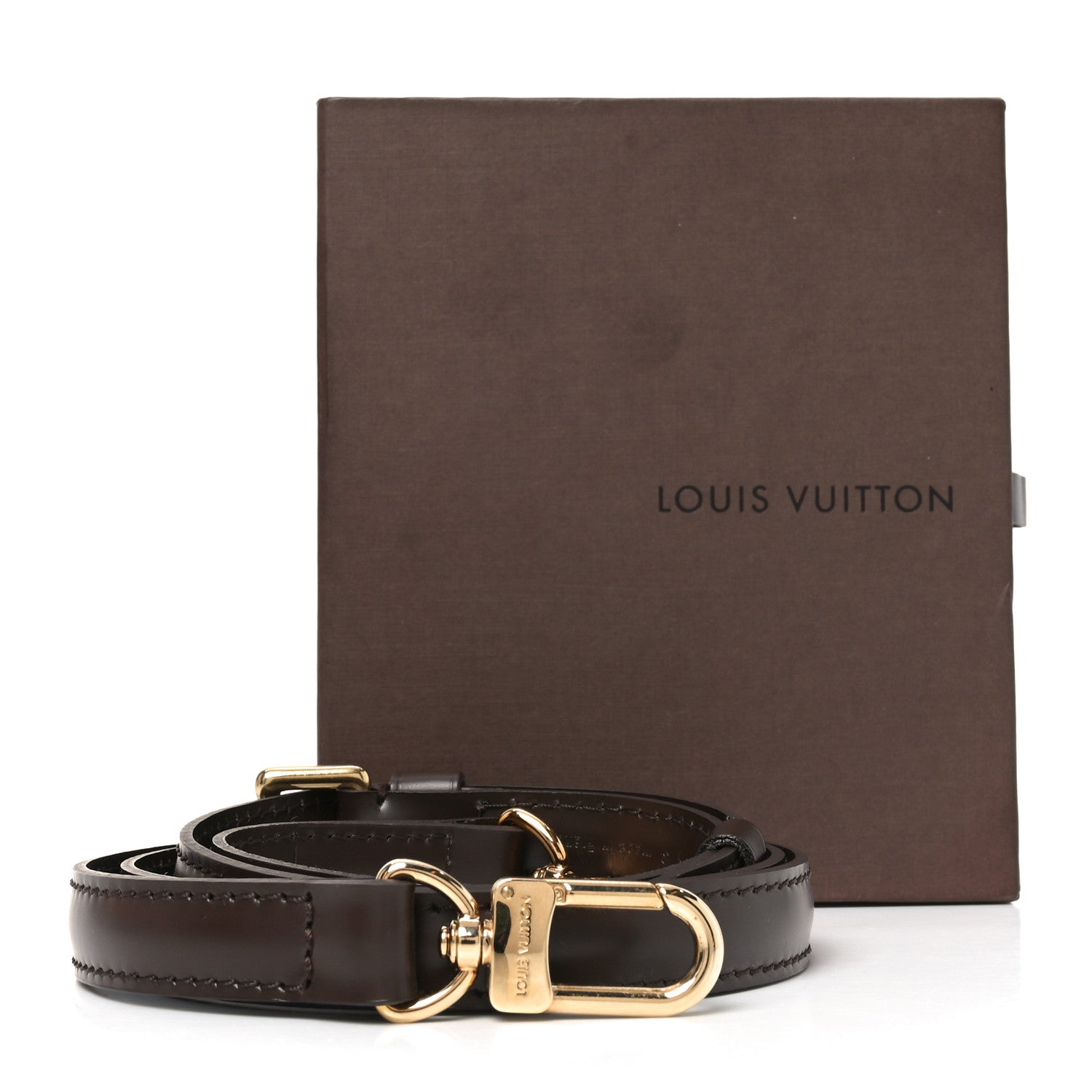 Louis Vuitton Calfskin 16mm Adjustable Shoulder Strap Ebene 4 of 4