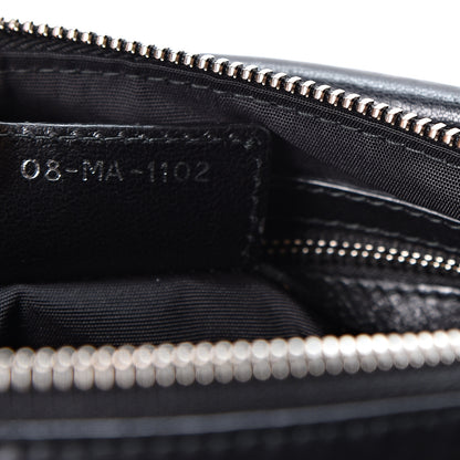 Christian Dior Lambskin Cannage Medium Granville Tote Black 6 of 9