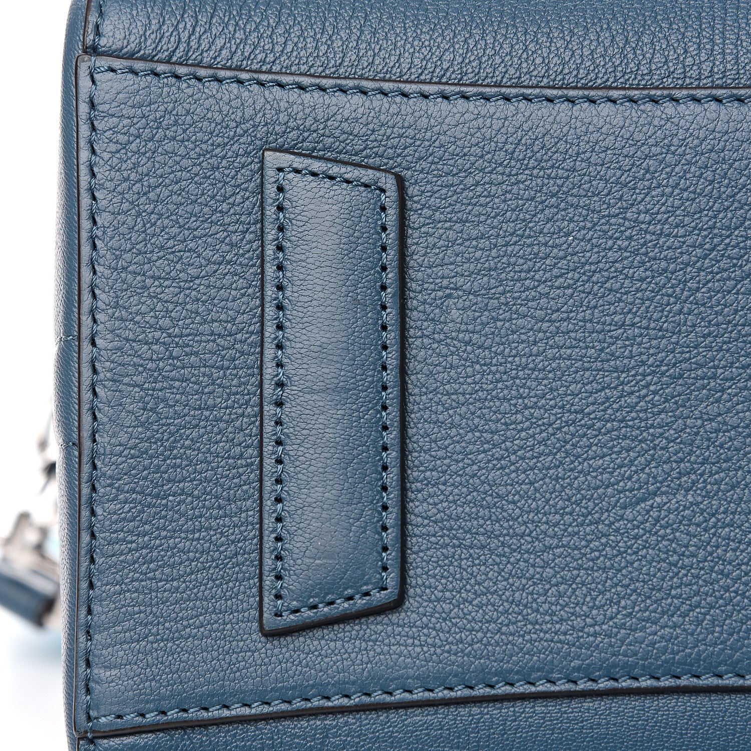 Givenchy Sugar Goatskin Small Antigona Oil Blue 10 of 12