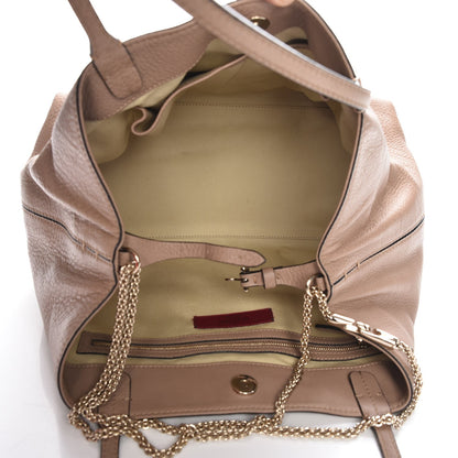 Valentino Garavani Grained Calfskin Va Va Voom Tote Sabbia 5 of 7