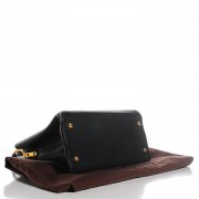 Louis Vuitton Taurillon Capucines MM Black 11 of 21