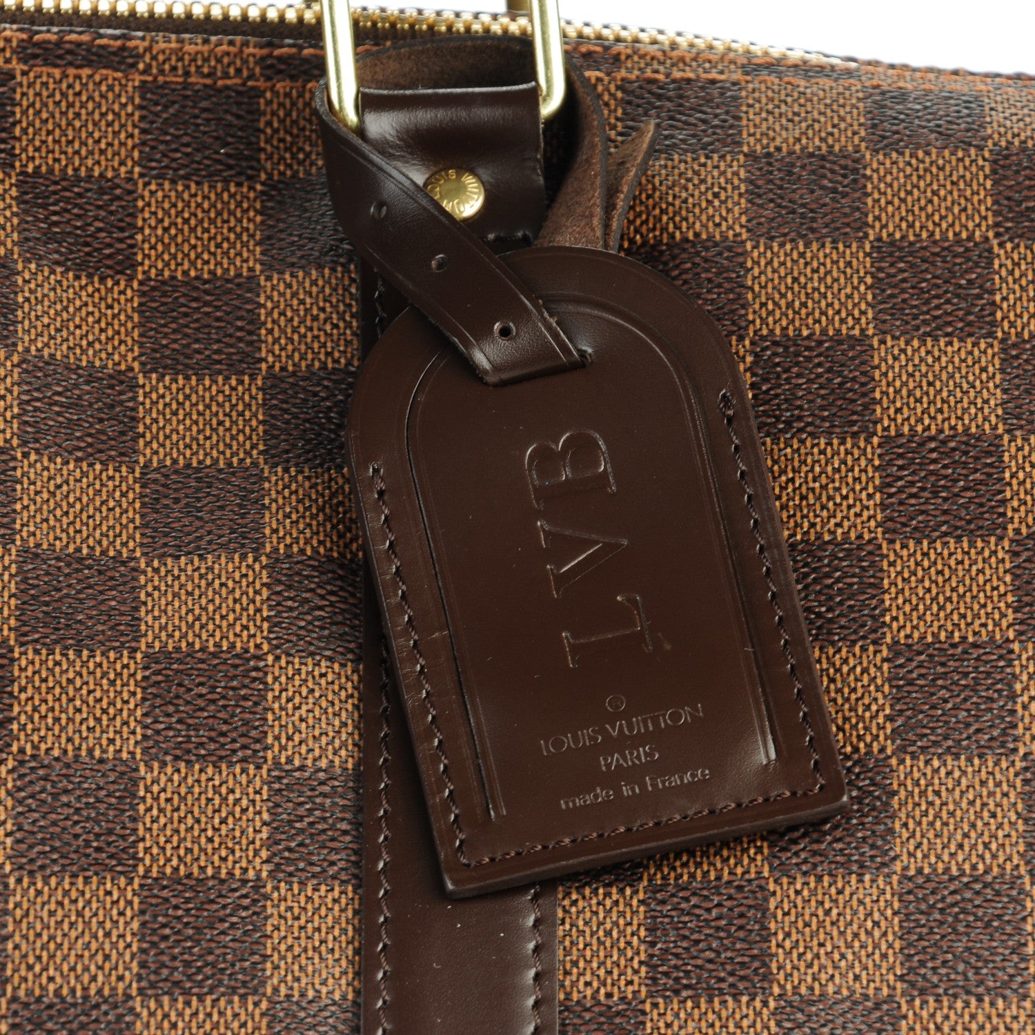 Louis Vuitton Damier Ebene Keepall Bandouliere 55 8 of 8