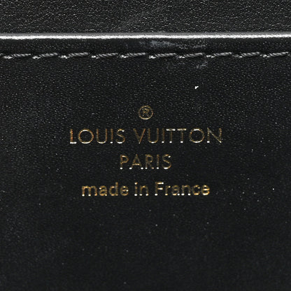 Louis Vuitton Grained Smooth Calfskin Rose Des Vents MM Black 9 of 15