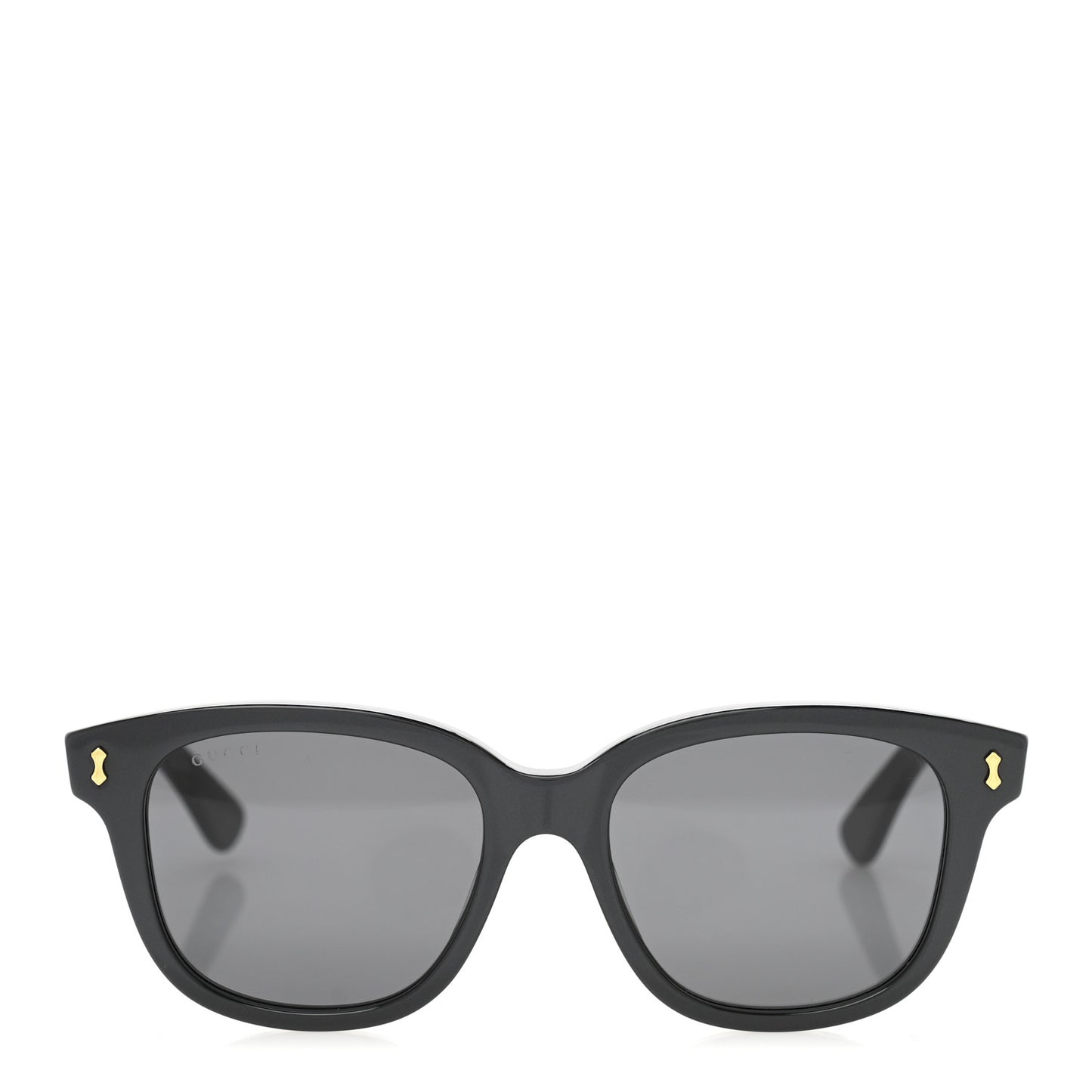 Acetate Square Frame Sunglasses GG164S Black