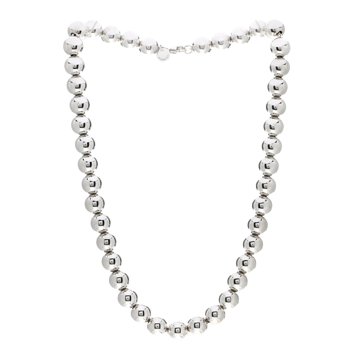 Sterling Silver 10mm HardWear Ball Necklace