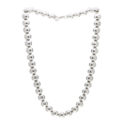 Tiffany Sterling Silver 10mm HardWear Ball Necklace 3 of 4
