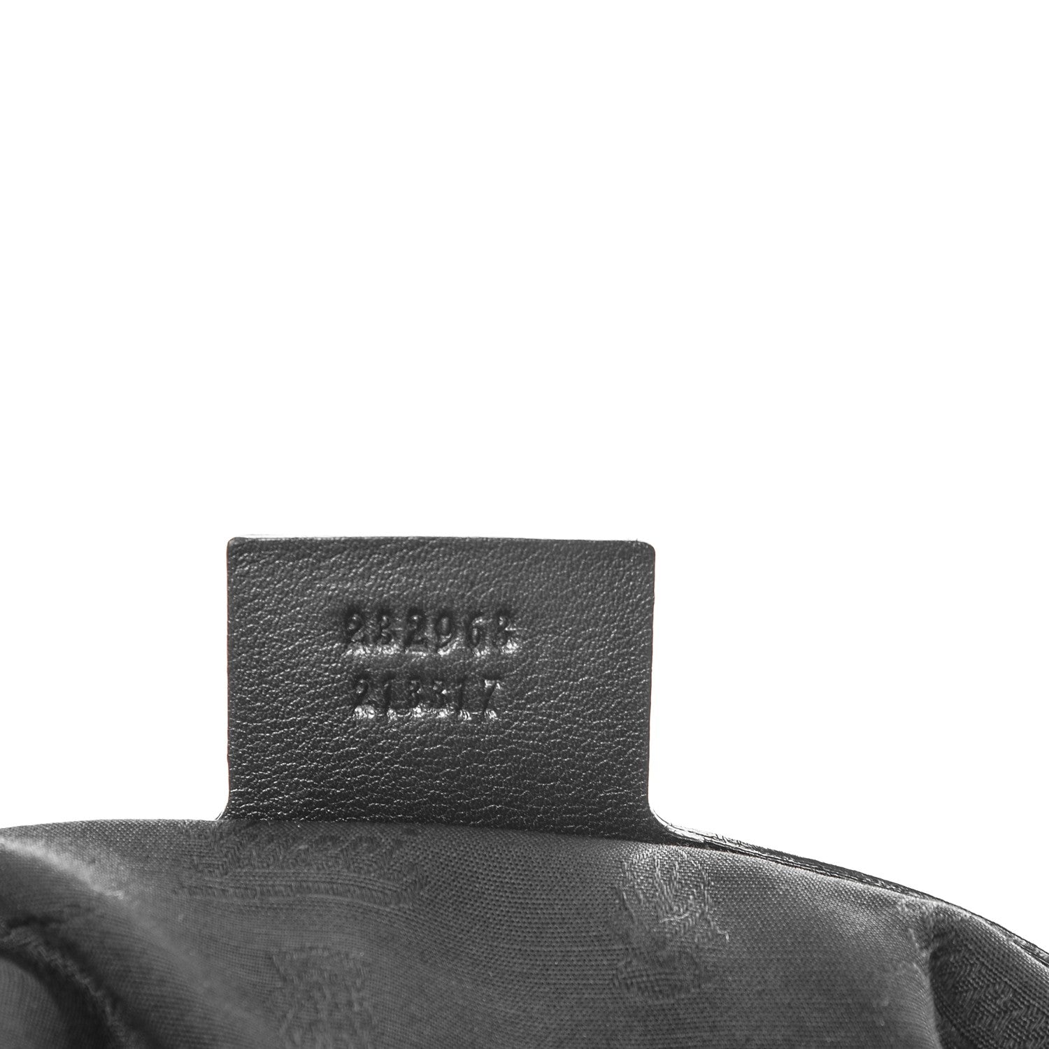 Gucci Guccissima Medium GG Twins Shoulder Bag Black 7 of 8