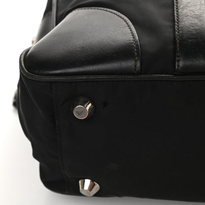 Prada Tessuto Nylon Saffiano Briefcase Nero Black 11 of 20