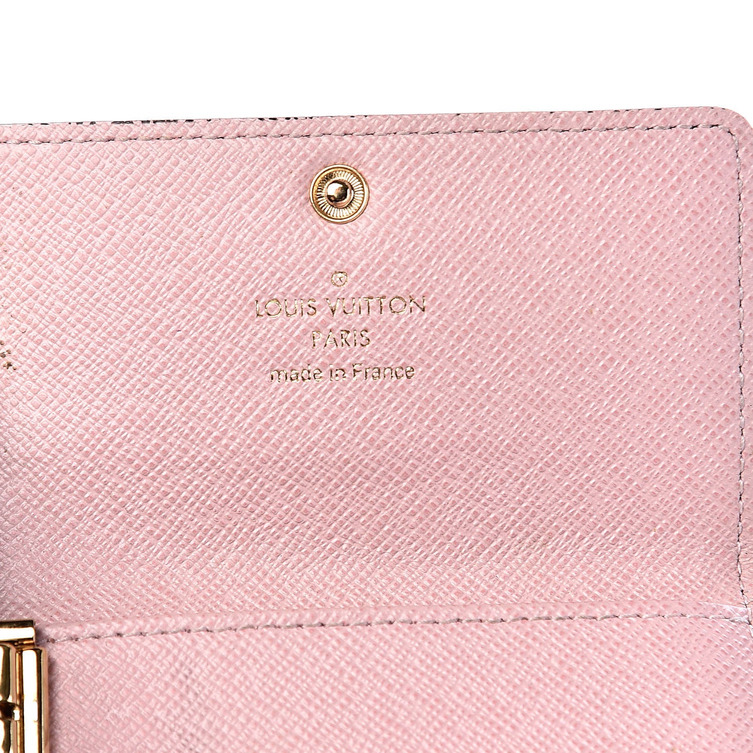Louis Vuitton Damier Ebene Multicles 6 Key Holder Rose Ballerine 6 of 13