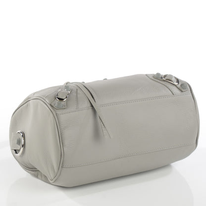 Balenciaga Matte Goatskin Rubber Covered Classic Hardware Mini Twiggy Gris Glace 4 of 9