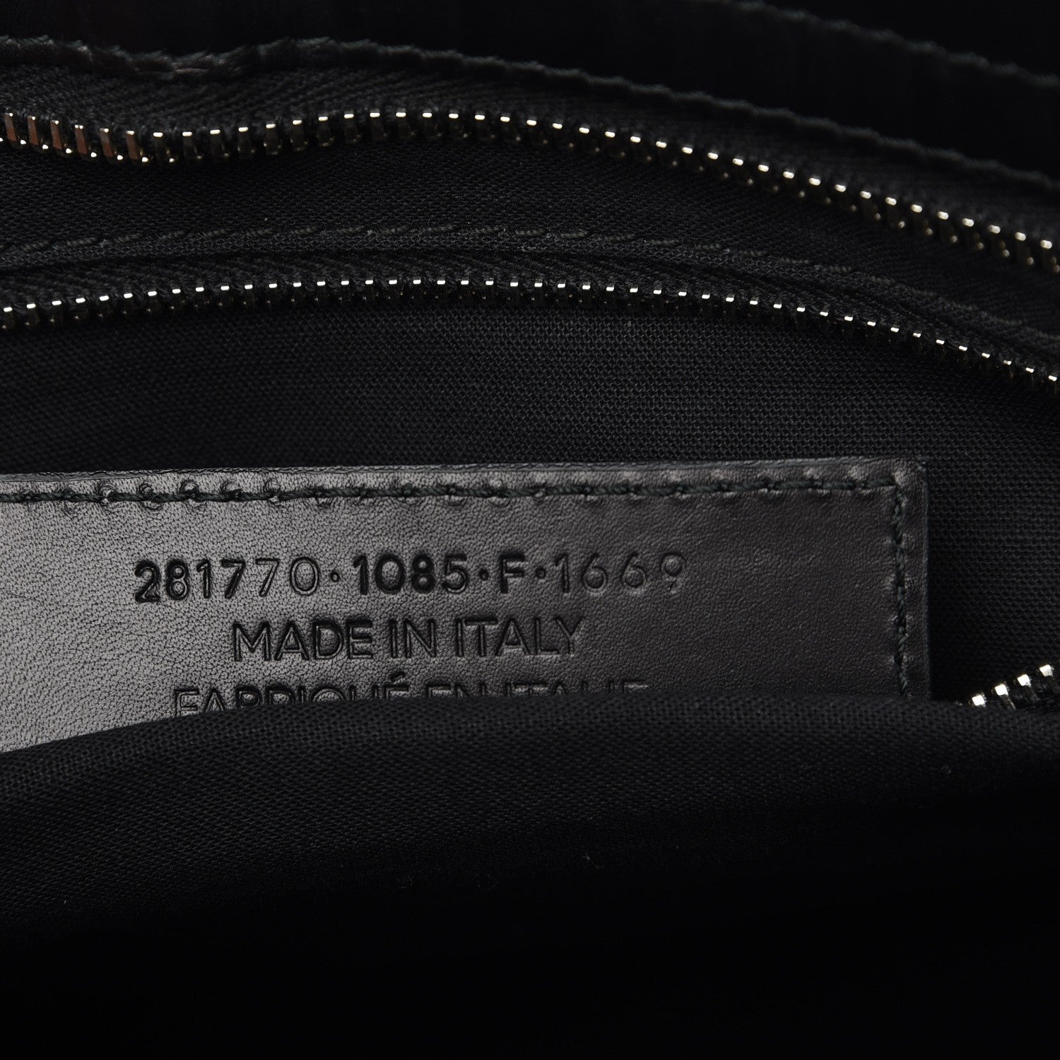 Balenciaga Smooth Calfskin Metallic Patent Giant 12 Silver Hardware City Black Gris 8 of 8