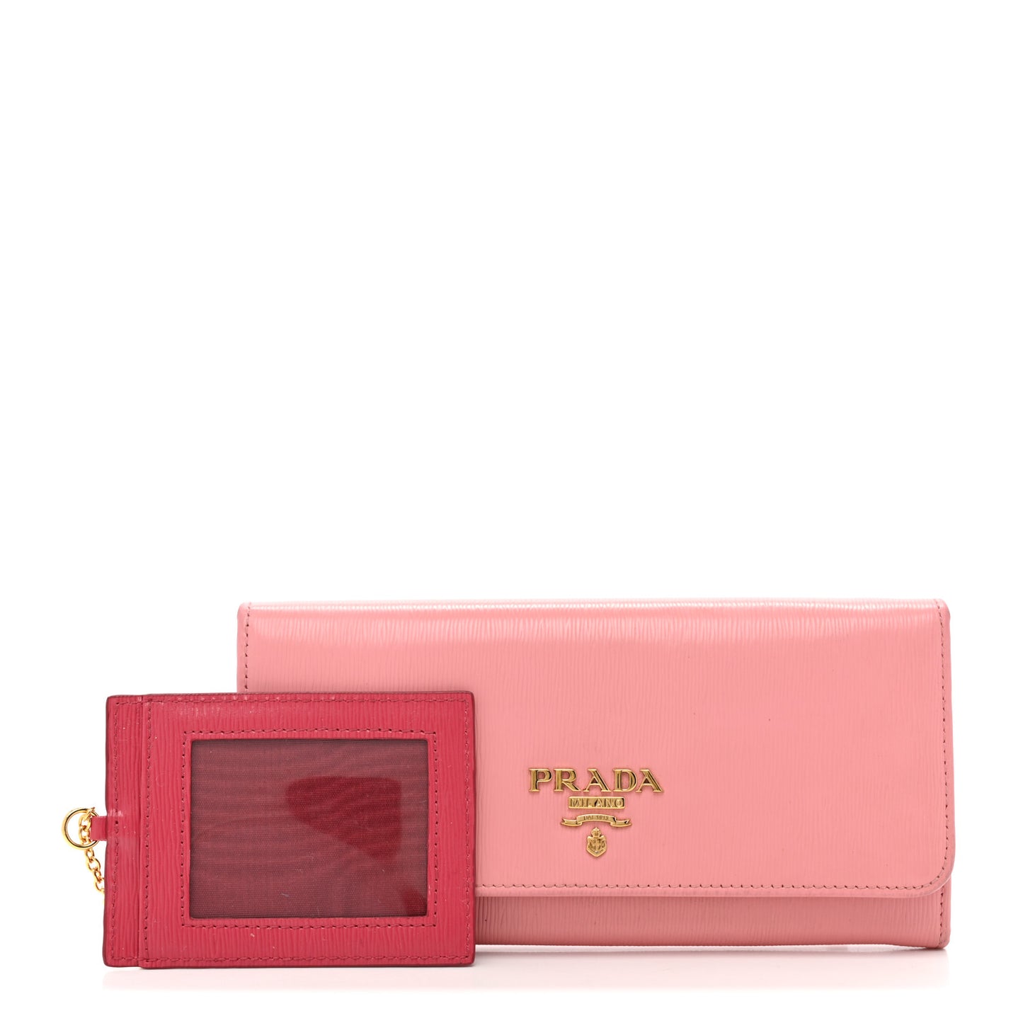 Saffiano Continental Flap Wallet Geranio