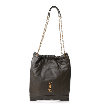 Saint Laurent Lambskin Matelasse Monogram Medium Jamie 4.3 Pochon Light Musk 1 of 10