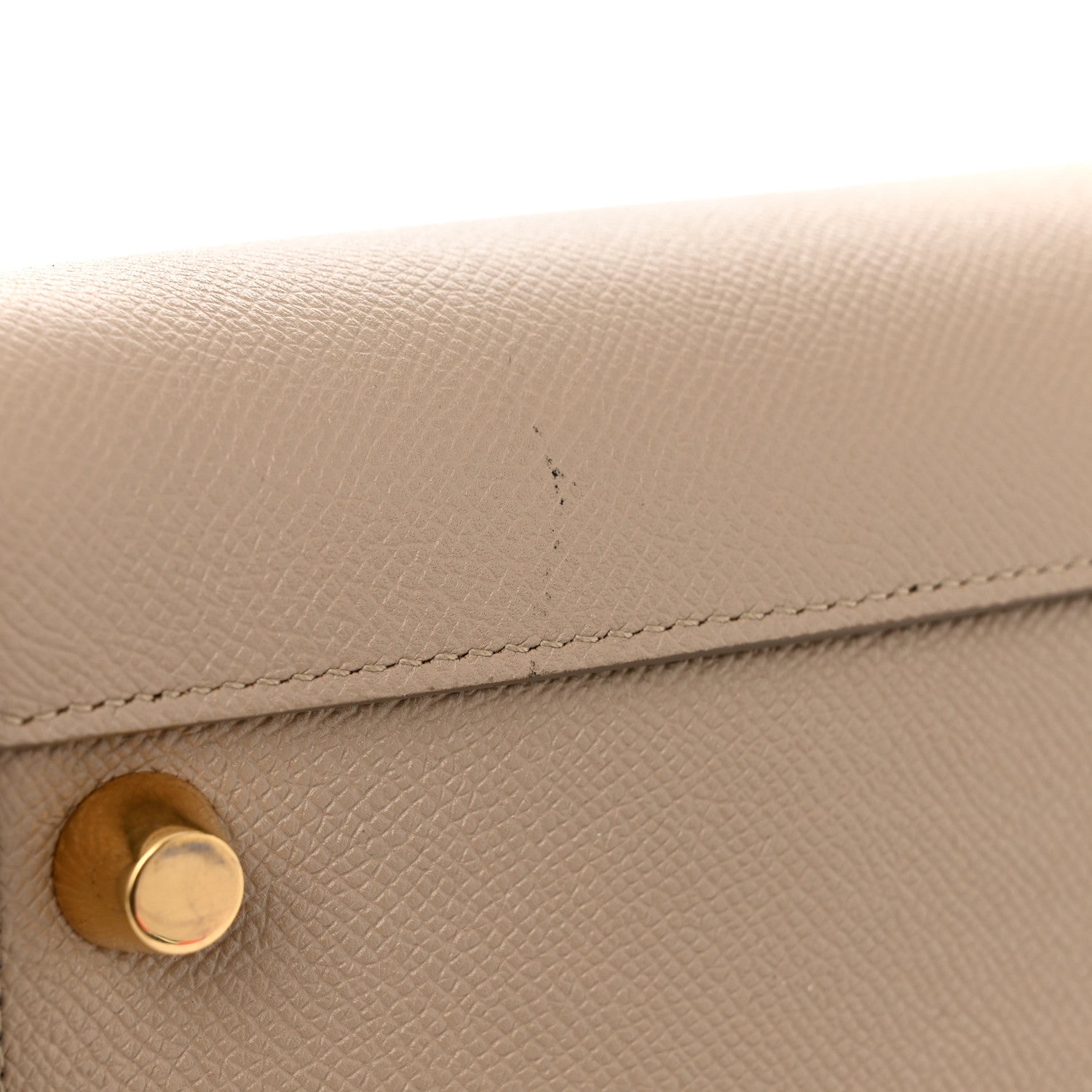 Celine Grained Calfskin Mini Belt Bag Light Taupe 13 of 13