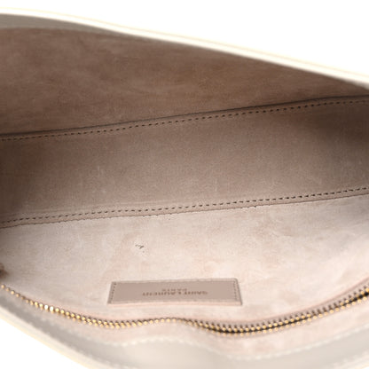 Saint Laurent Smooth Calfskin Le 5 A 7 Hobo Blanc Vintage 5 of 9