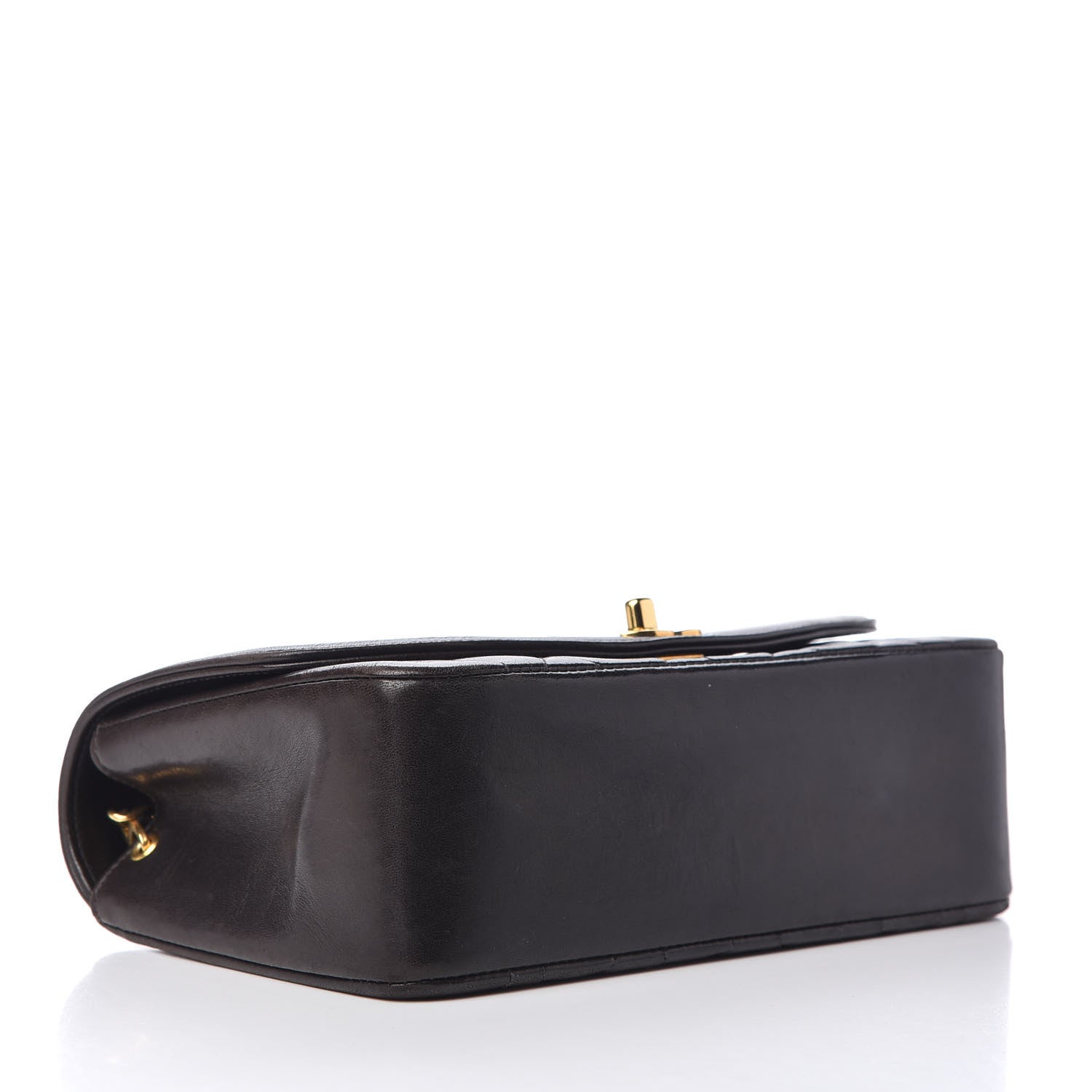 Chanel Lambskin Quilted Small Single Flap Bag Black 4 of 10