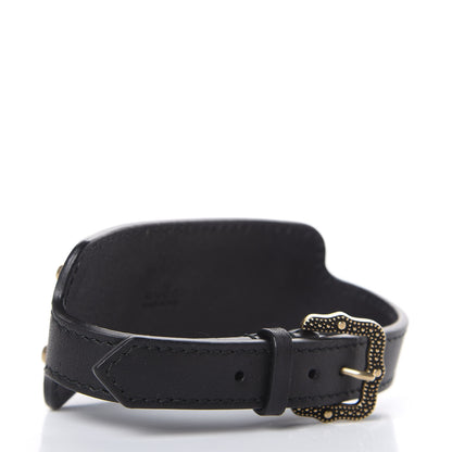 Gucci Calfskin Tiger Bracelet Black 4 of 6