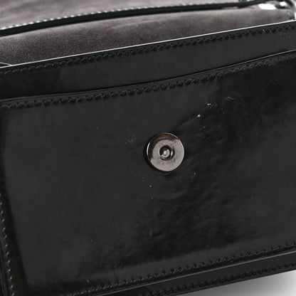 Jimmy Choo Patent Calfskin Madeline Chain Shoulder Bag Black 10 of 10