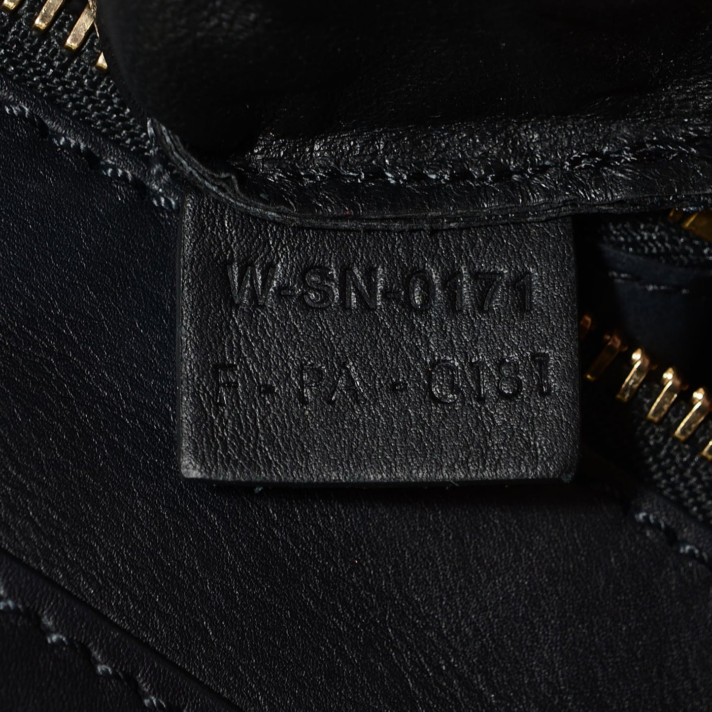 Smooth Calfskin Mini Luggage Black