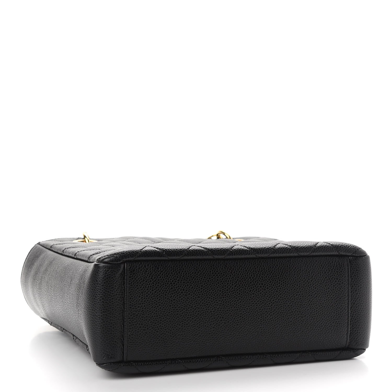 Chanel Caviar Quilted Petit Shopping Tote PST Black 4 of 9