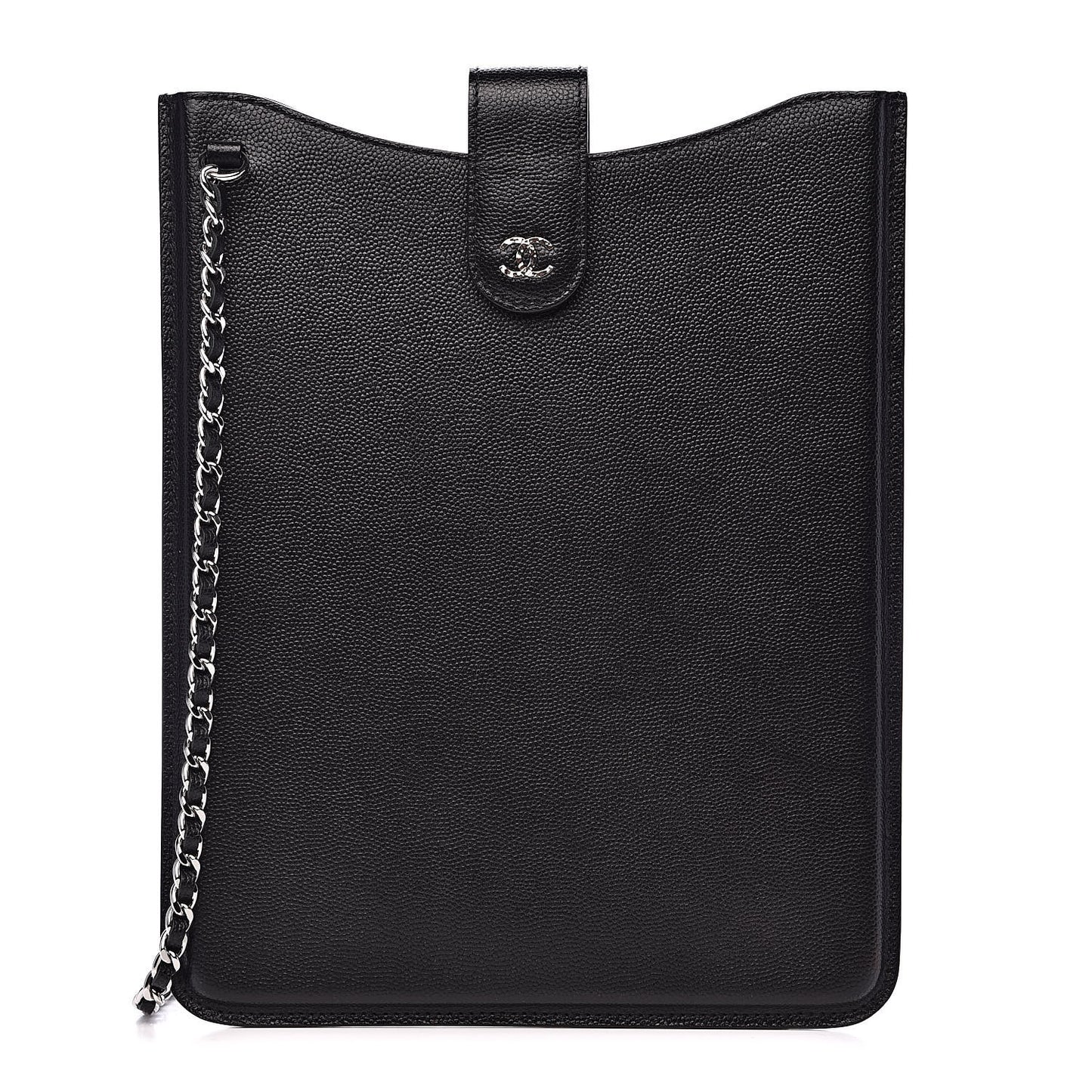 Caviar iPad Case Crossbody Black