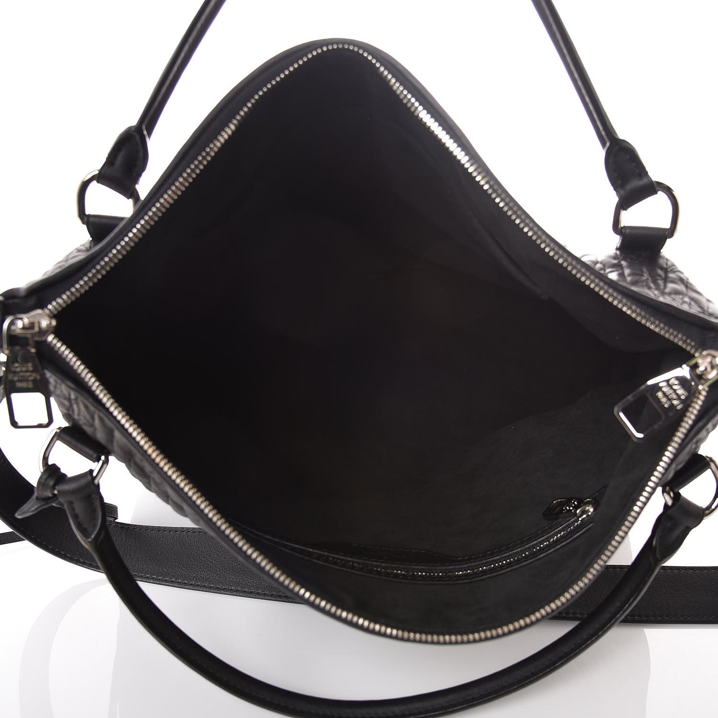 Monogram Lambskin Antheia Ixia MM Black