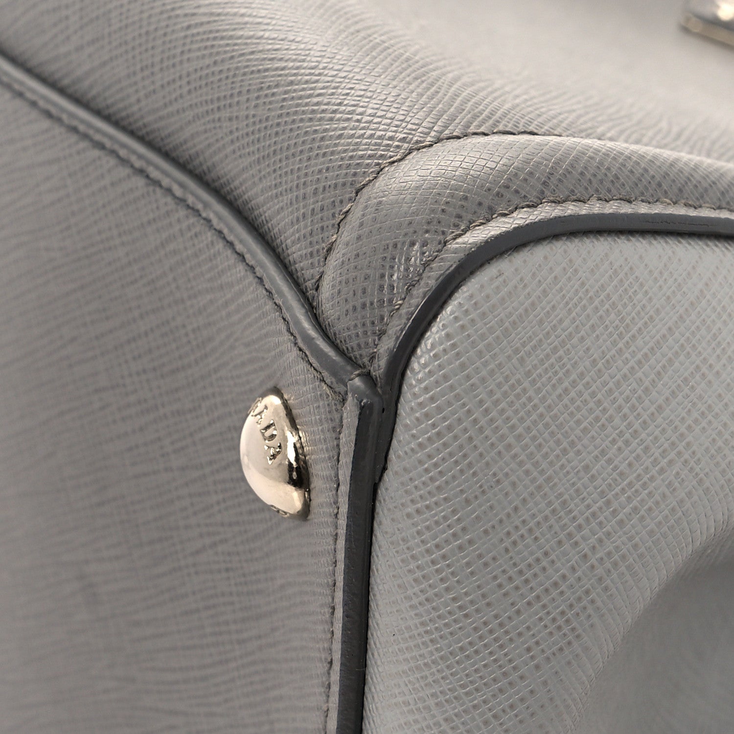 Prada Saffiano Lux 2way Tote Marmo Nube 9 of 12