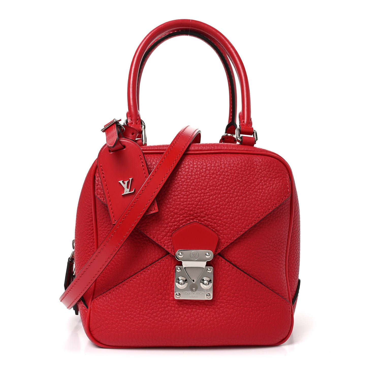 Taurillon Neo Square Bag Rouge