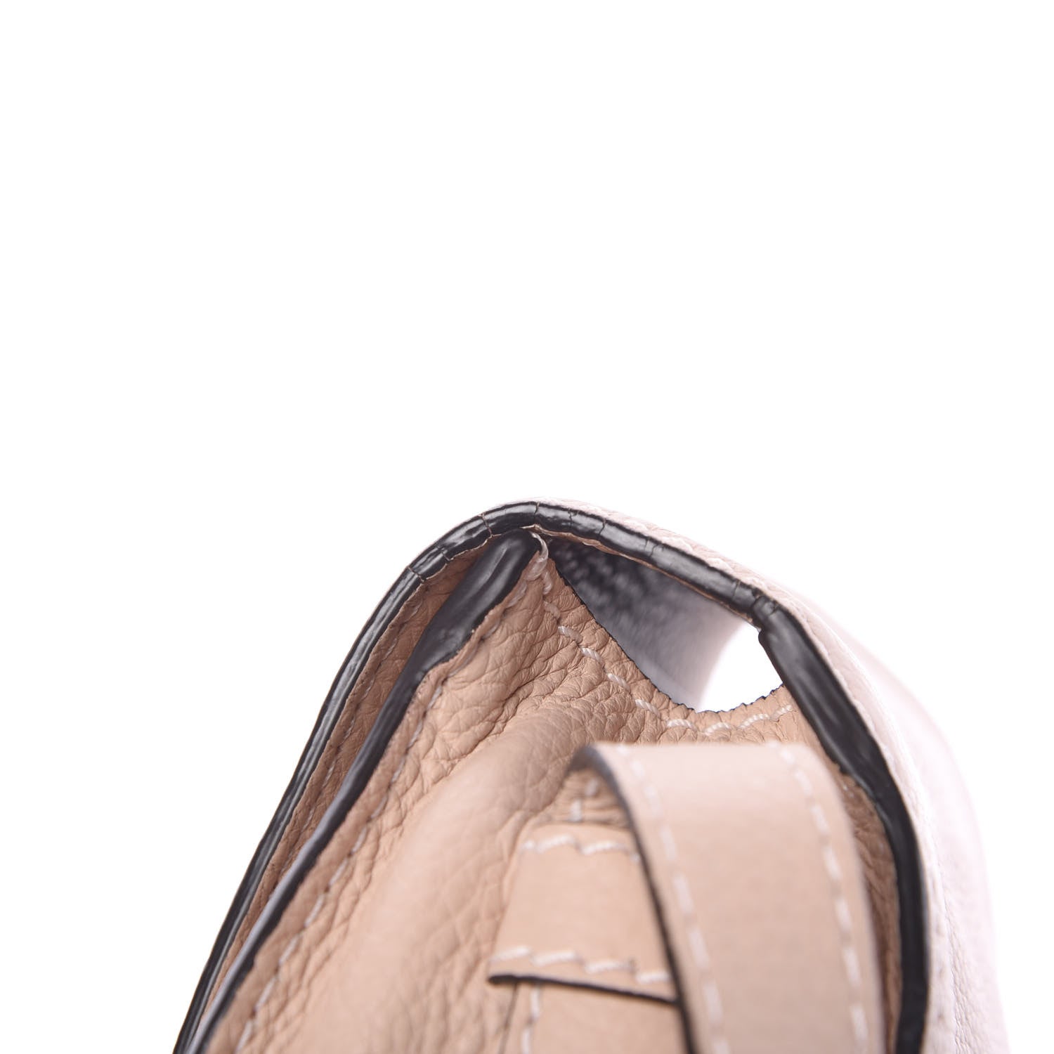 Chloe Calfskin Mini Marcie Round Crossbody Bag Blush Nude 13 of 14