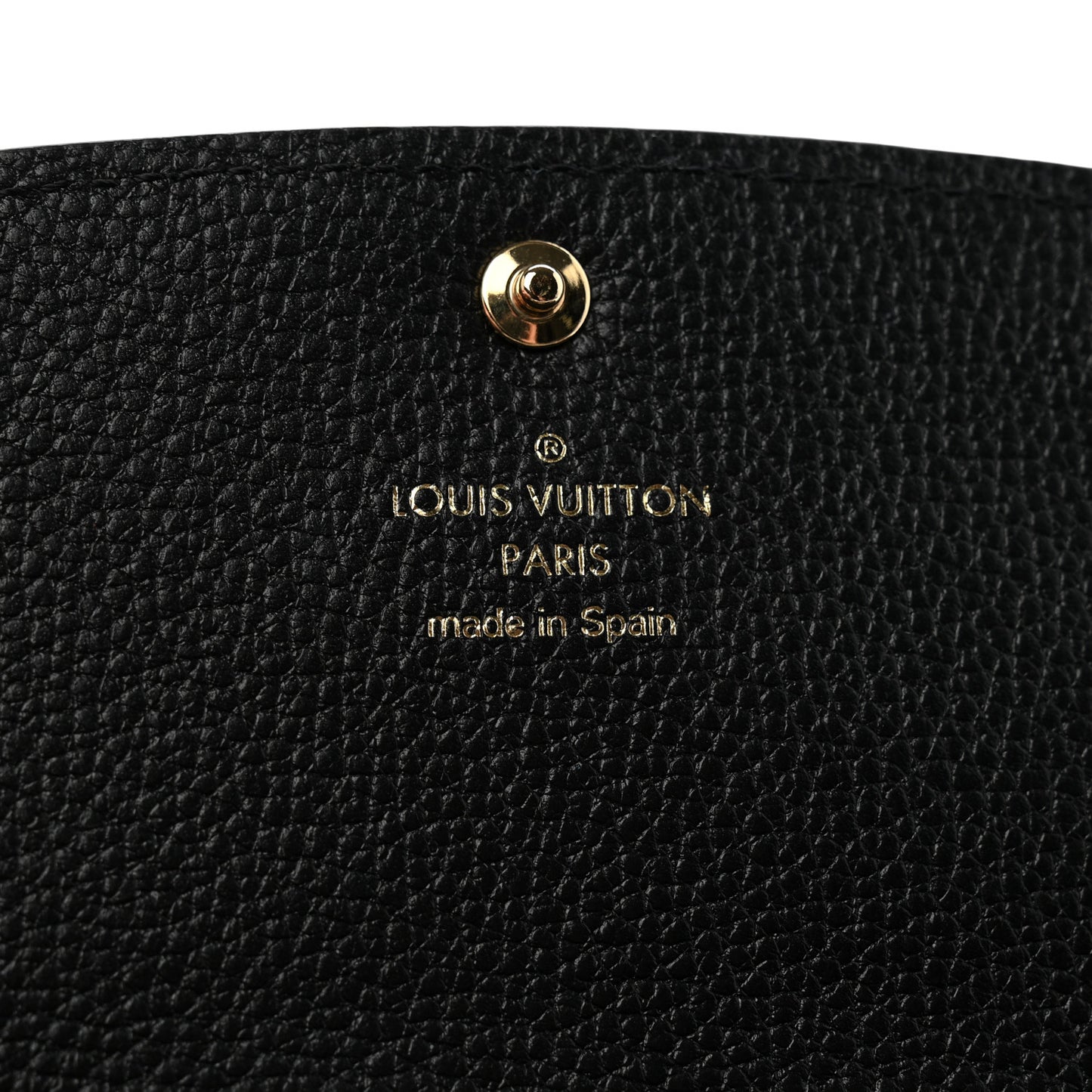 Empreinte Monogram Giant Emilie Wallet Black Beige