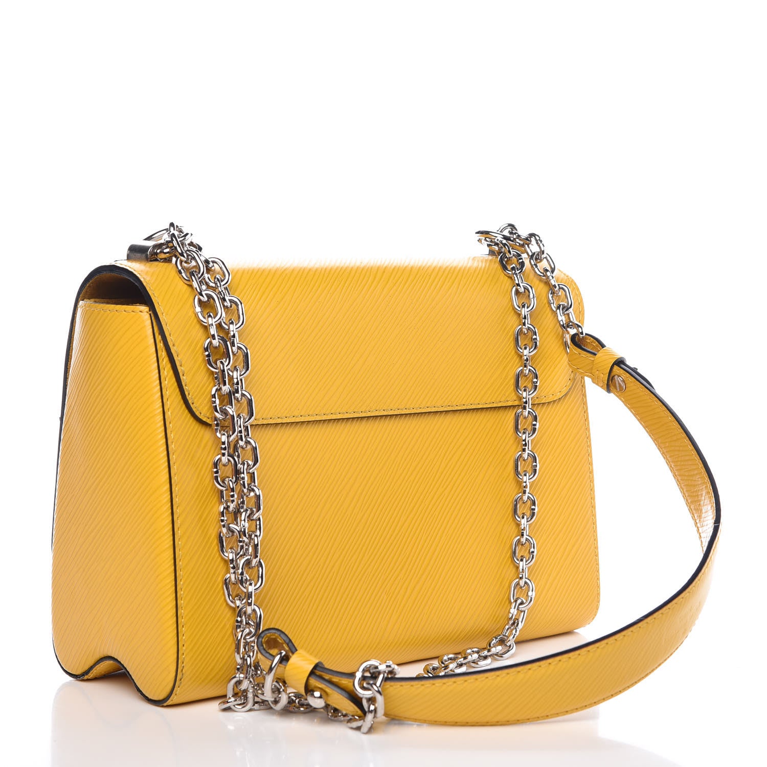 Louis Vuitton Epi Early Bird Twist Shoulder Bag MM Jonquille 3 of 12