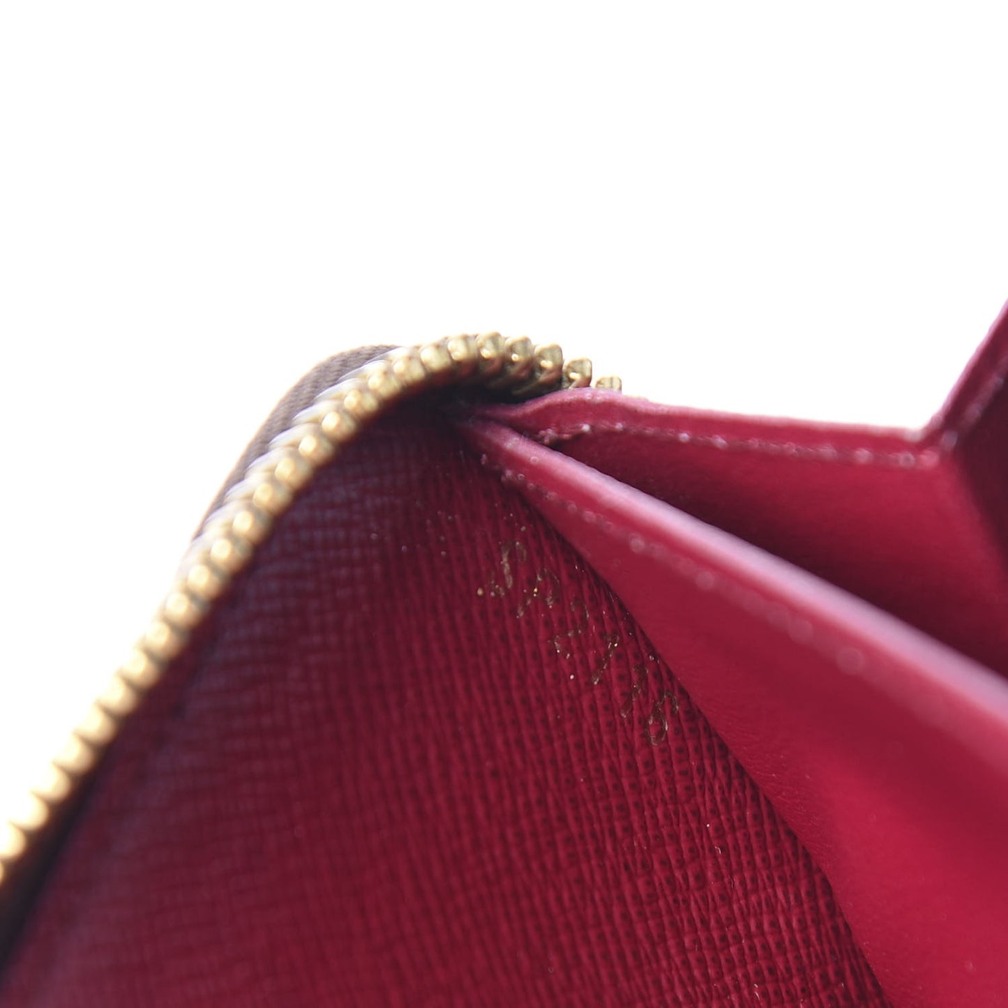 Monogram Clemence Wallet Fuchsia