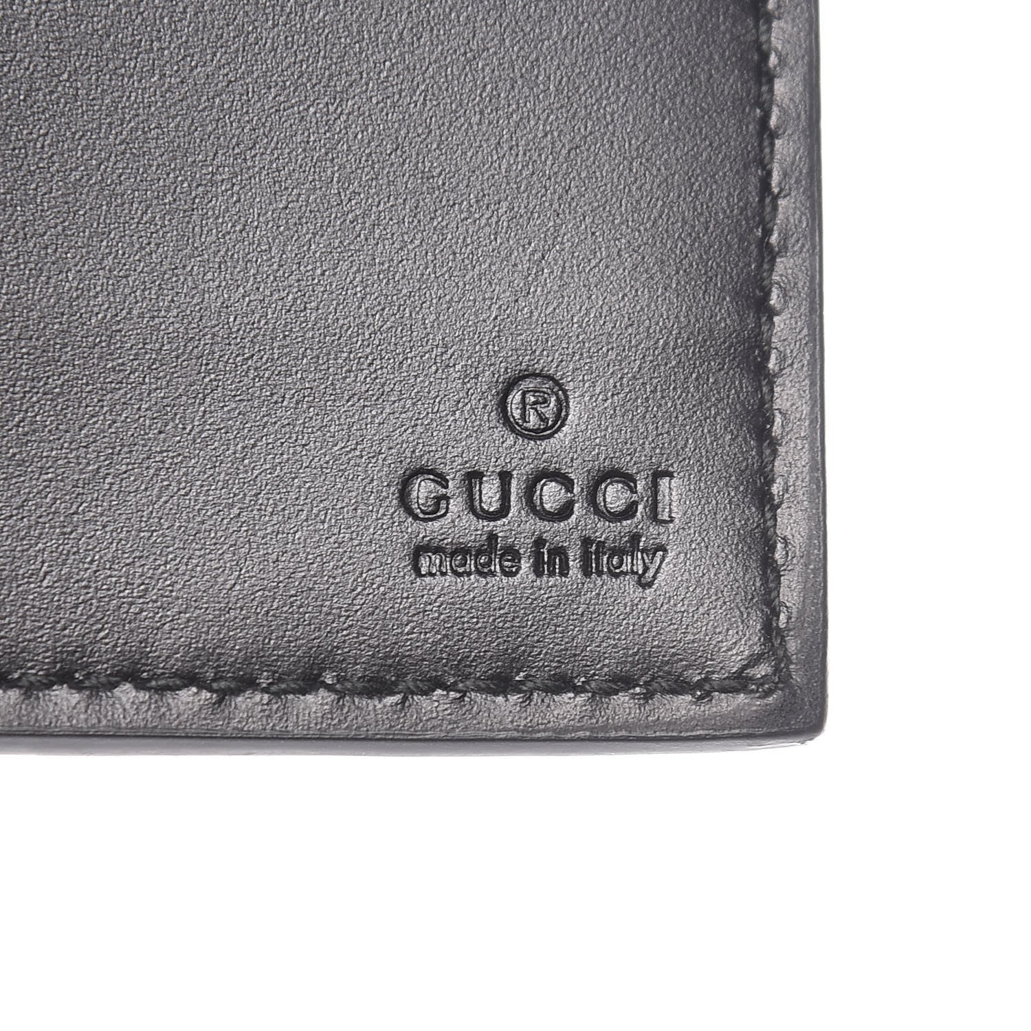 Gucci Guccissima Signature Web New Web Continental Wallet Black 6 of 8